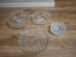 Kristallschaalen Set
