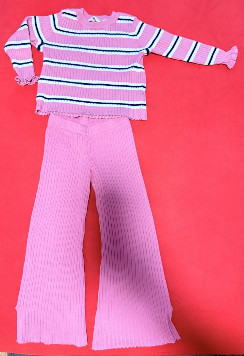H&M Maglioni & Felpe: H&M Mädchen SET Strickpulli & Hose Gr. 98 / Rosa – Nuovo (secondo la descrizione) da Basel venduto da AninaAti
