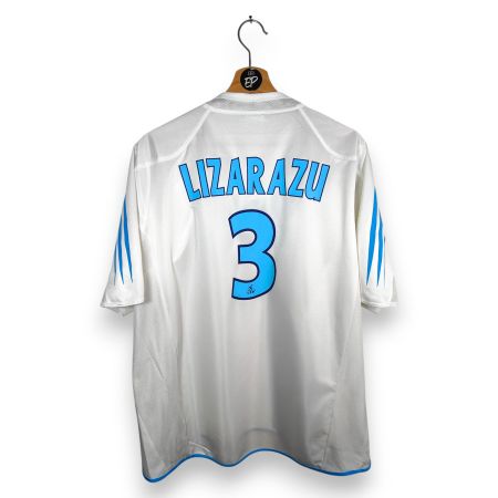 Original 2004-05 Marseille Home Trikot Lizarazu