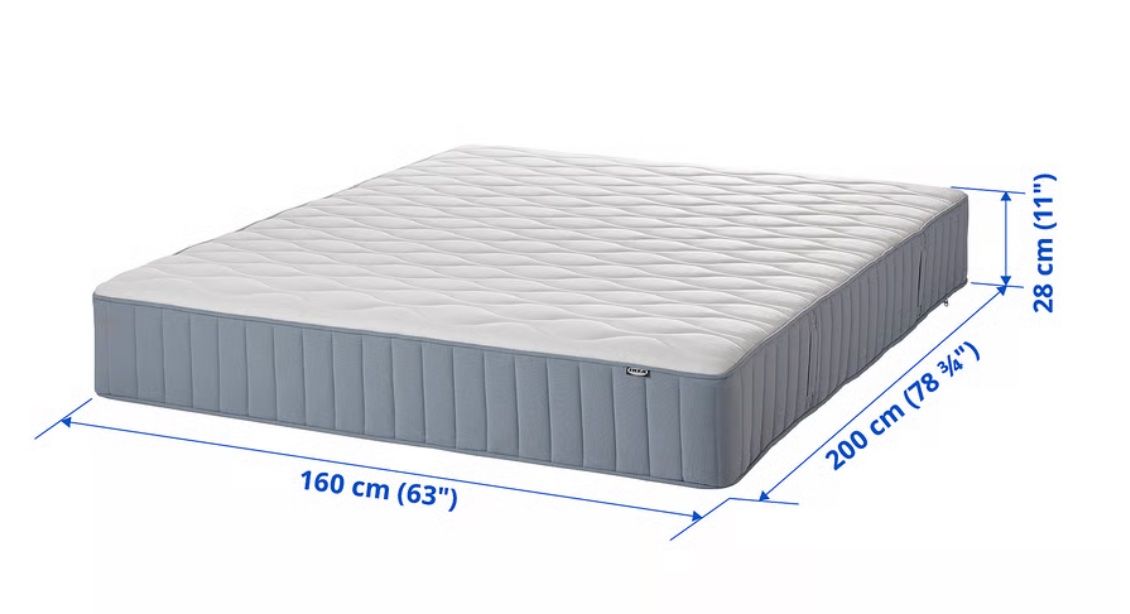 Ikea Letti: Ikea Boxspring Bett - ESPEVÄR / VÅGSTRANDA / TUSTNA – Usato da Zürich venduto da Mishimi 3