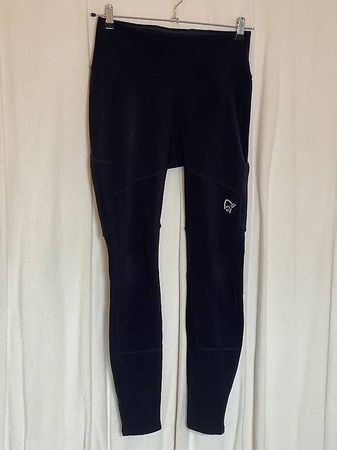 Norrøna Femund Warmwool Flex2 Tights Gr. M für Damen Schwarz