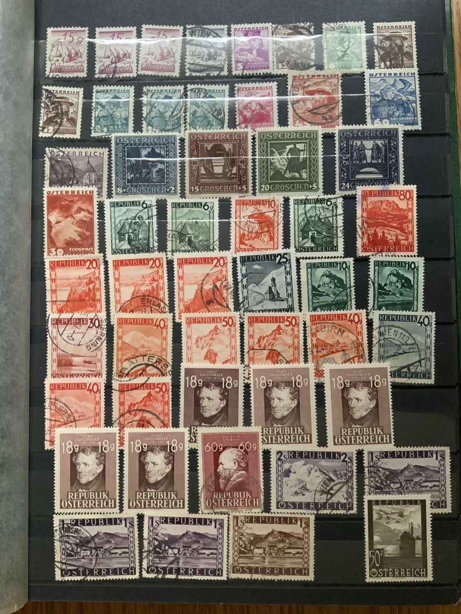 Tutti i francobolli: Briefmarkensammlung Österreich – Usato da Binningen venduto da chr_cr5n 2