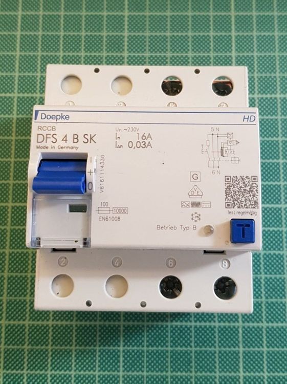 Doepke FI Typ B, 230V 16A, 30mA | Kaufen Auf Ricardo