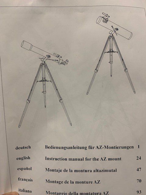 Omegon Telescopi: Omegon Teleskop 76/700 passend für Einsteiger – Usato da Brittnau venduto da arturo16 1