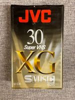 1 Stück JVC Super VHS Kassette XG 30 min (Neu & OVP)