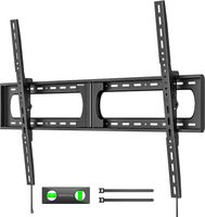 monTEK TV Wandhalterung 37–140 Zoll | Neigbar | VESA 1200×80