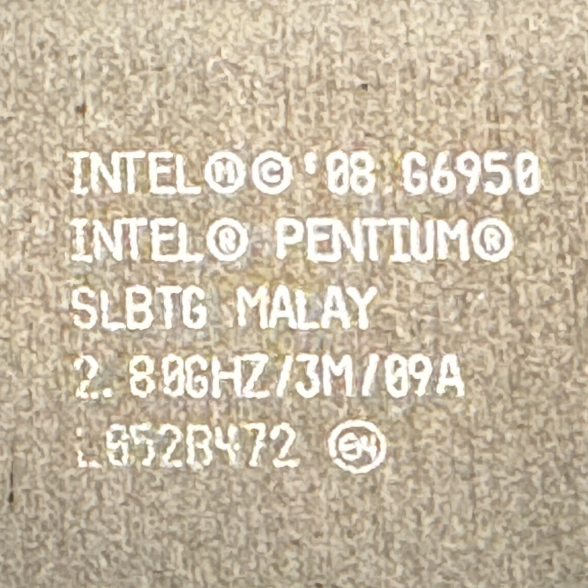 Intel Elektronikbauteile: CPU Intel Pentium 2GHZ/3M/09A (G6950) – Gebraucht aus Fislisbach von Special24 1