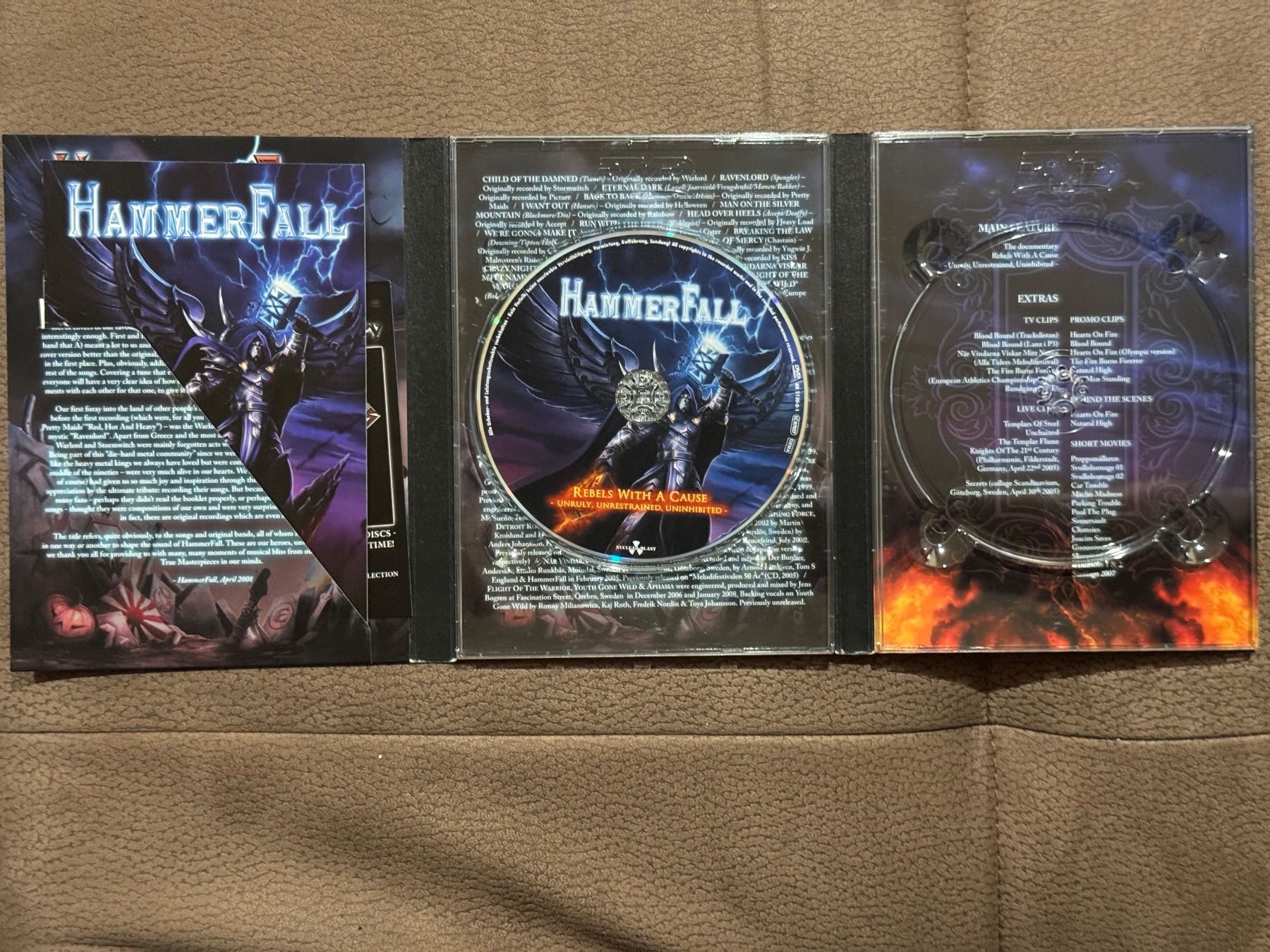 Tutti i DVDs: Hammerfall - Rebels with a cause – Usato da Dietikon venduto da MuNathy 1