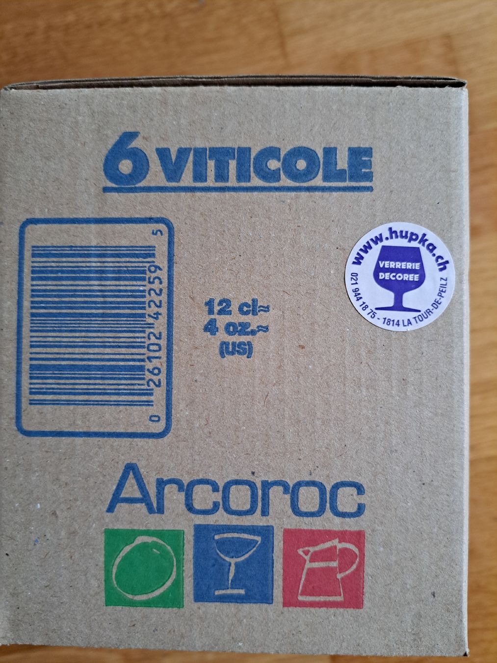 Bicchieri: Weingläser, 6er-Pack. – Nuovo (secondo la descrizione) da Morens FR venduto da Kiscica 4