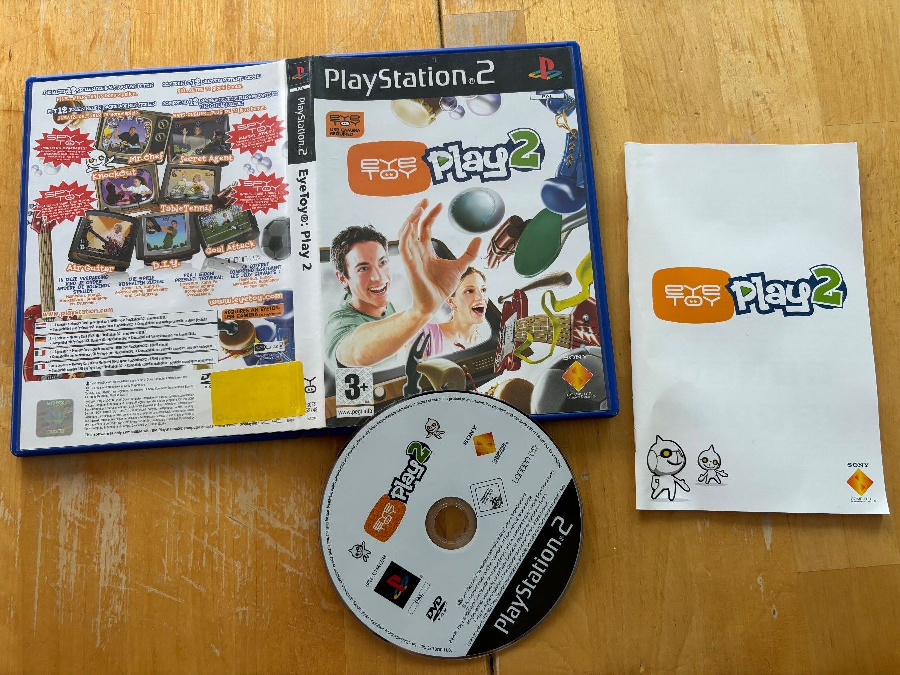 Giochi: Eye Toy Play 2 (CIB) – Usato da Frenkendorf venduto da gelbeZinnie