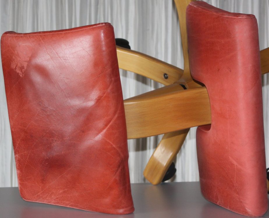 Stokke Varier Wing Balans Leder stark abgenutzt Aufarbeitung Kaufen auf Ricardo