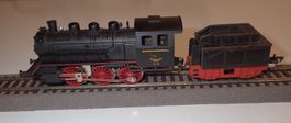 Fleischmann H0 - Schwarze Dampfdlok mit Tender GFN 1309
