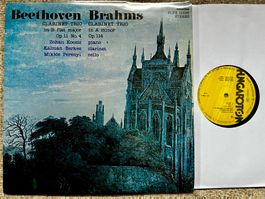 Beethoven Brahms Clarinet Trios - Hungary LP GEWASCHEN