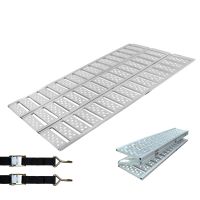 Auffahrrampe Breitrampe 3fach faltbar - Alu 1020kg