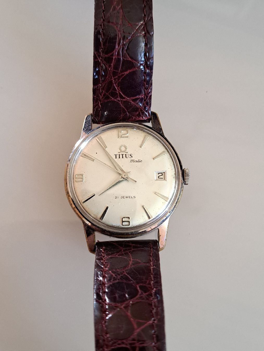 Orologi: SOLVIL ET TITUS MATIC AUTOMATIC 21 JEWELS – Usato da Basel venduto da dar_5fx2