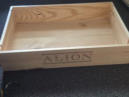 Weinkiste 6er leer 49.5x32.2x10 cm