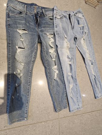 Cooles Jeans Hosen Set, Grösse 40/L, Perfekt für den Sommer!