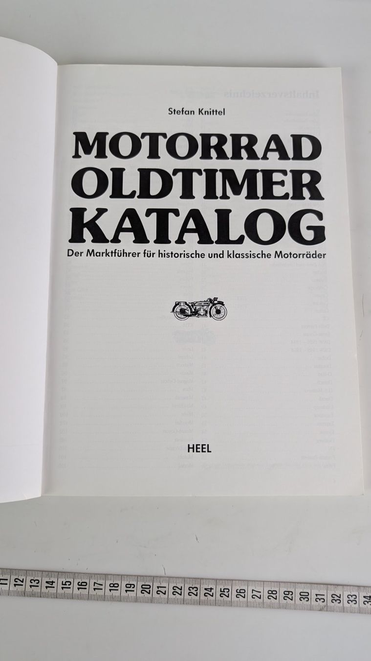 Riviste & Magazine: Motorrad Oldtimer Katalog Stefan Knittel -Deutsch, Top – Usato da Zürich venduto da axolottchen 5