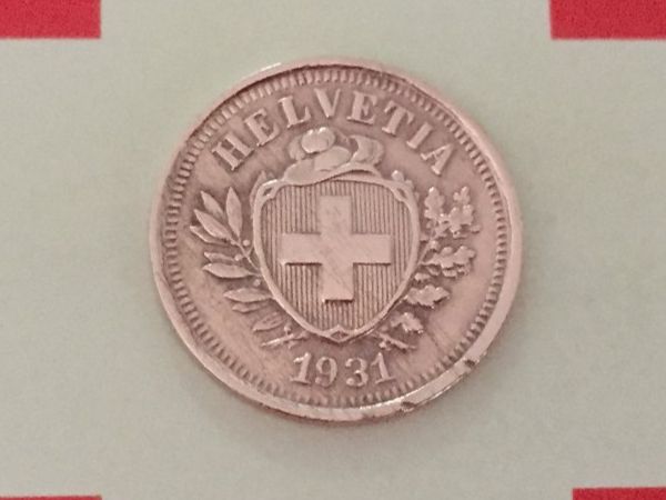 Tutti le monete: 1 Rappen 1931 ss-vz – Usato da Elsau venduto da herbybay