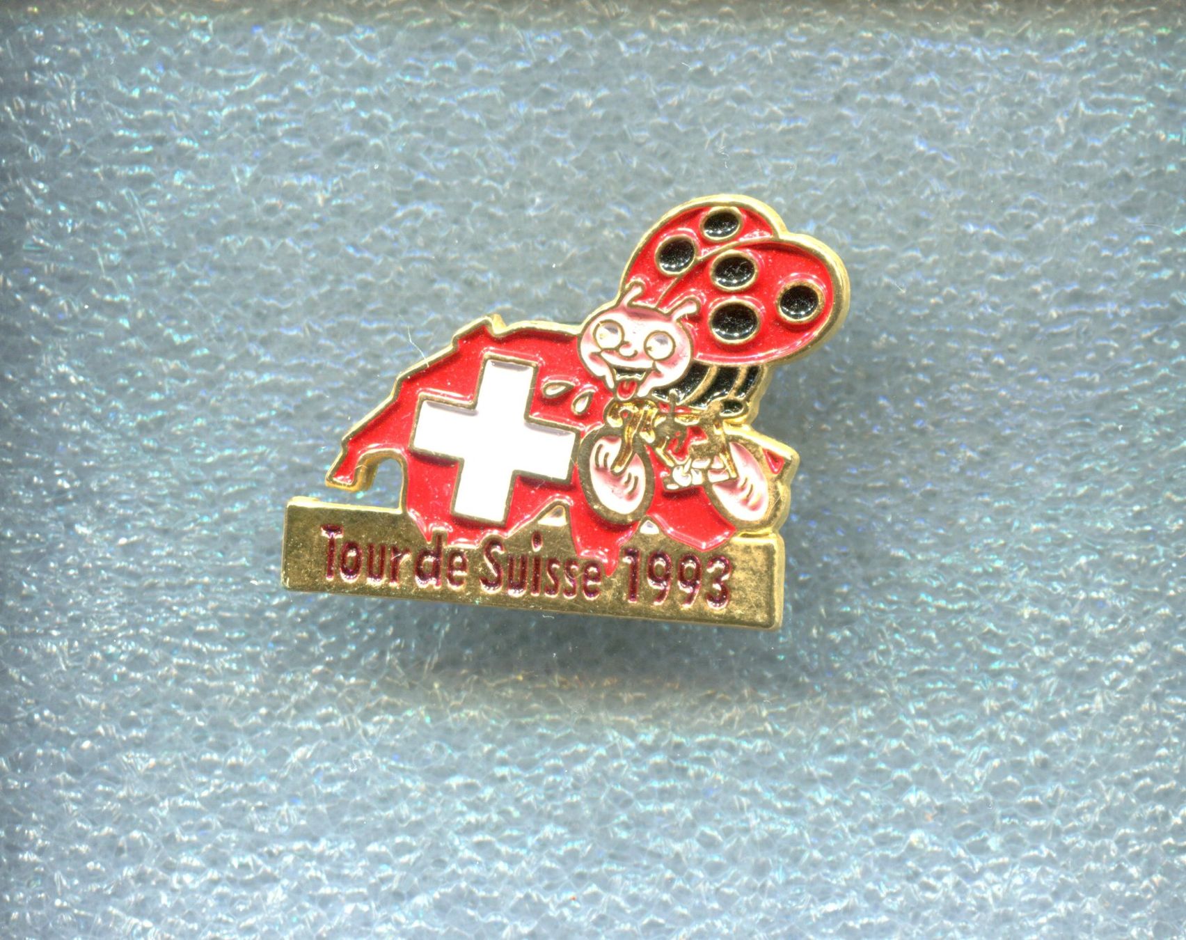 Placchette & Badge: BLICK Käfer  Tour de Suisse  1993 – Usato da Winterthur venduto da Sammleroase