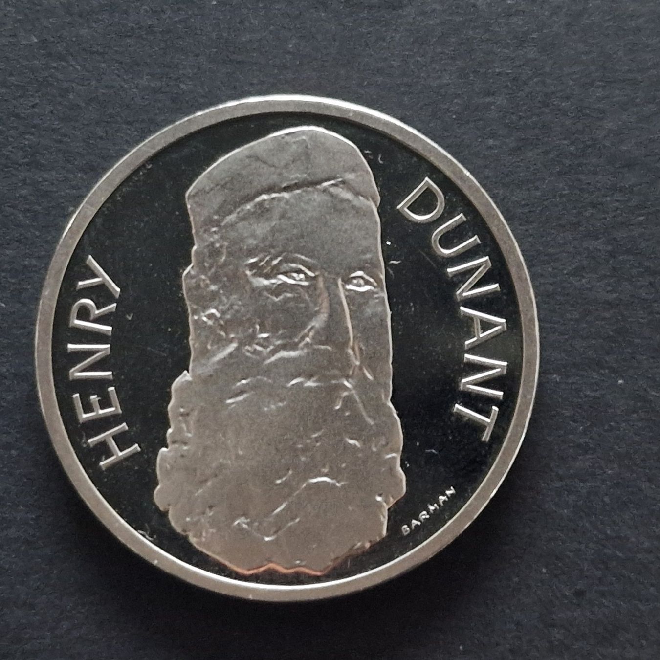 Tutti le monete: CHF 5.- commémorative 1978 Henry Dunant – Usato da Bouveret venduto da psv01 2