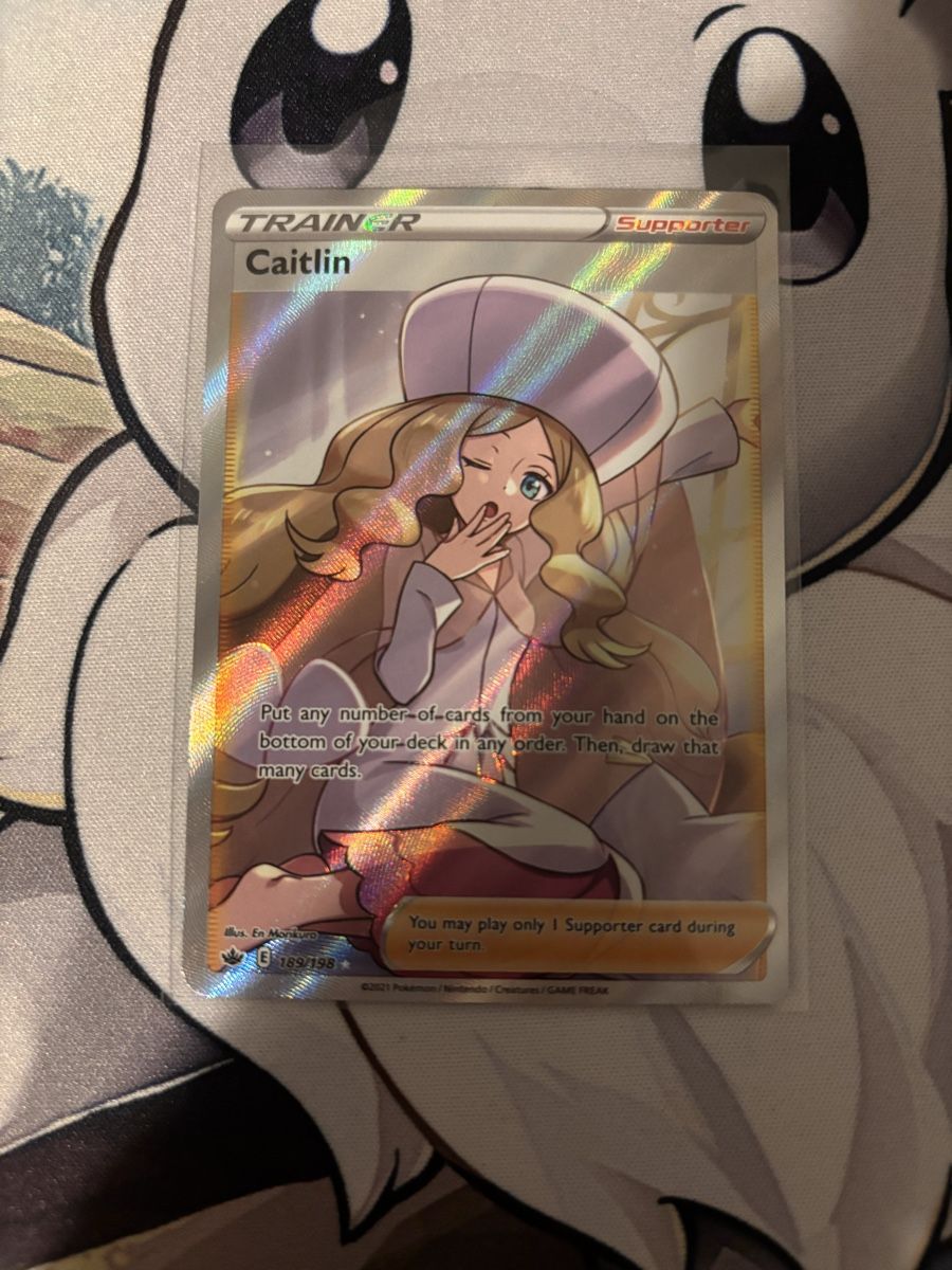 Pokémon Carte collezionabili: Caitlin (CRE 189) – Usato da Regensdorf venduto da sam_qrg5