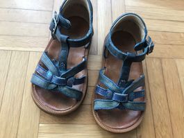 Sandalen Leder von Pom d‘Api Grösse 22 blau