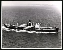 Fotografie Frachtschiff Marwarri auf See