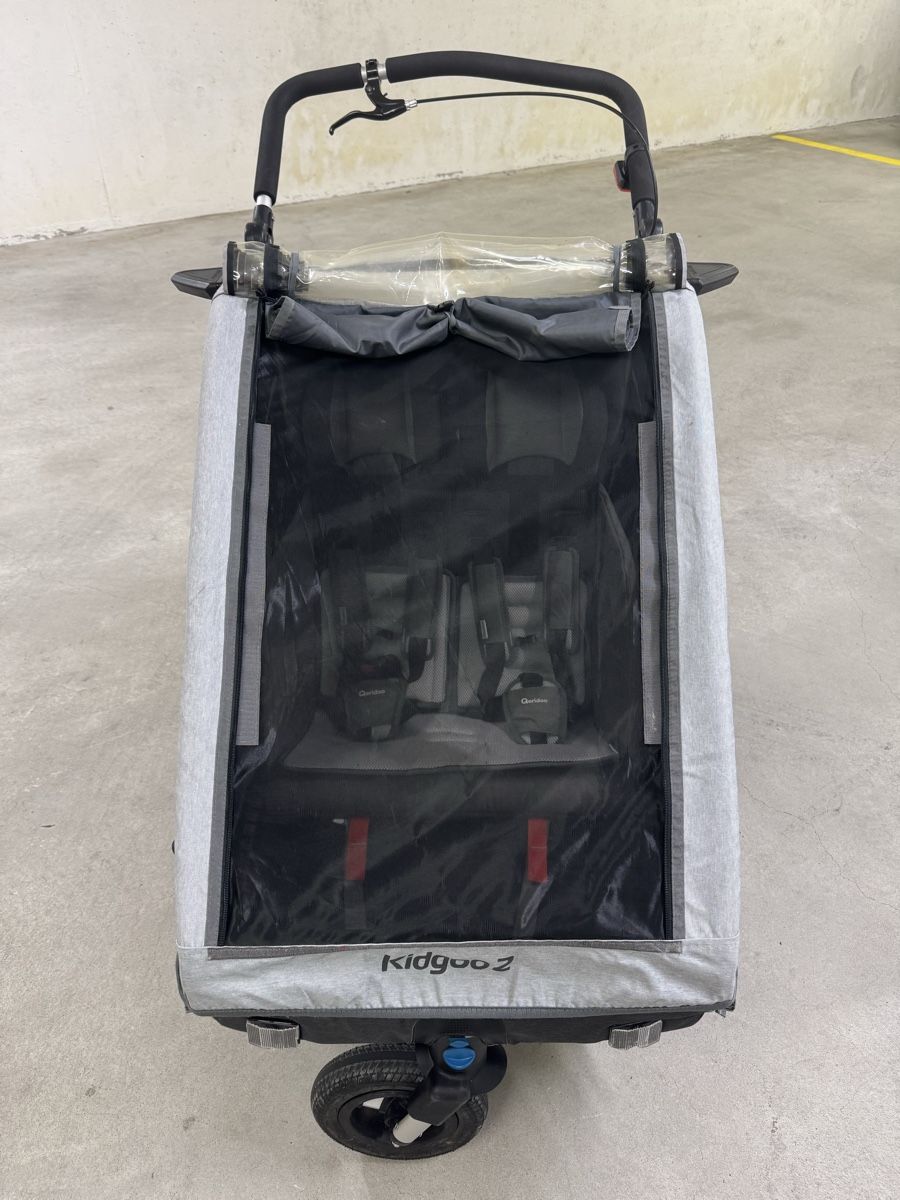 Qeridoo Remorques: Qeridoo Kidgoo 2 Pro – D'occasion à Illnau par Dejm 1