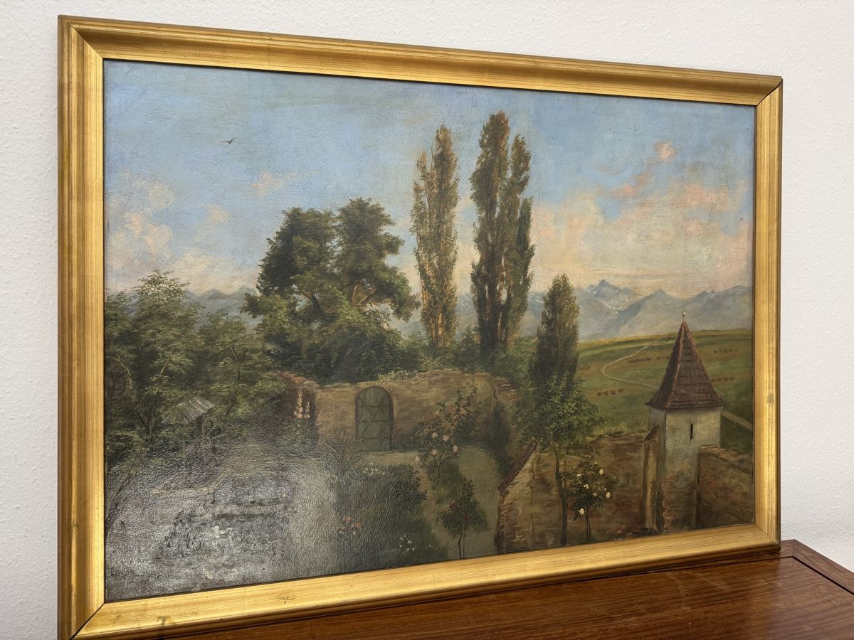 Dipinti: Ölgemälde Mathilde Berner-Roth, 101cm x 70cm – Usato da Bern venduto da tetraodonnie 1