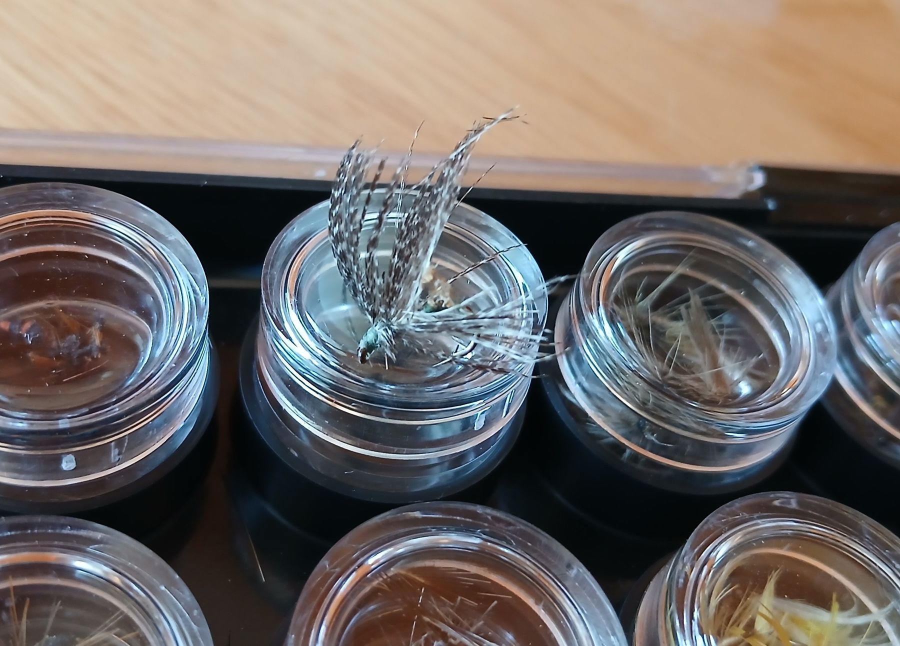 Esche: Boîte de mouches de pêche – Usato da Sciernes-d'Albeuve venduto da Dojo004 4