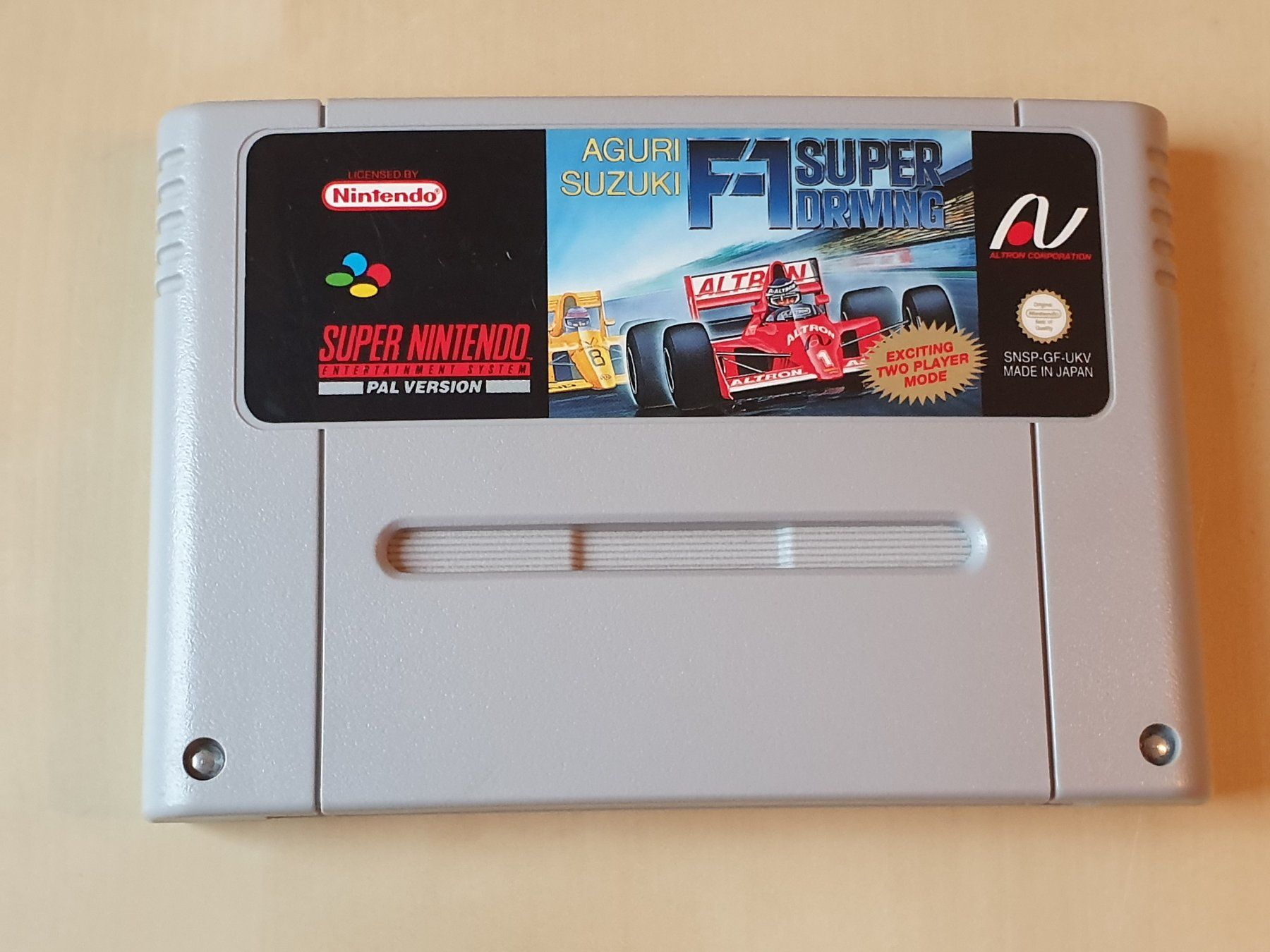 Nintendo Giochi: F1 Super Driving – Usato da Stansstad venduto da collectorsshop