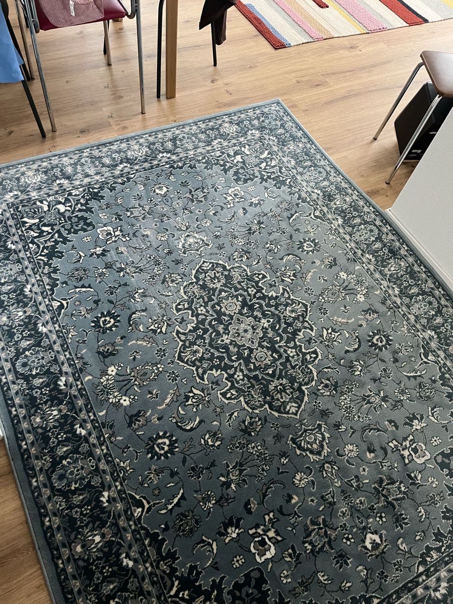 Ikea Teppiche: Teppich Kurzfloor Blau Ikea Muster – Neu (gemäss Beschreibung) aus Winterthur von jan_c5d9