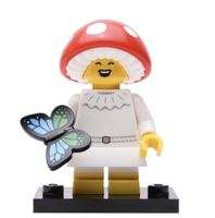 LEGO Minifigur Fliegenpilz-Elfin Serie 25