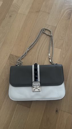 Valentino Handbag grey white like new condition