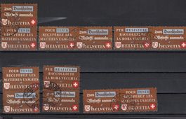Lots Timbres Suisse  ,  Werbemarken   voir Photos