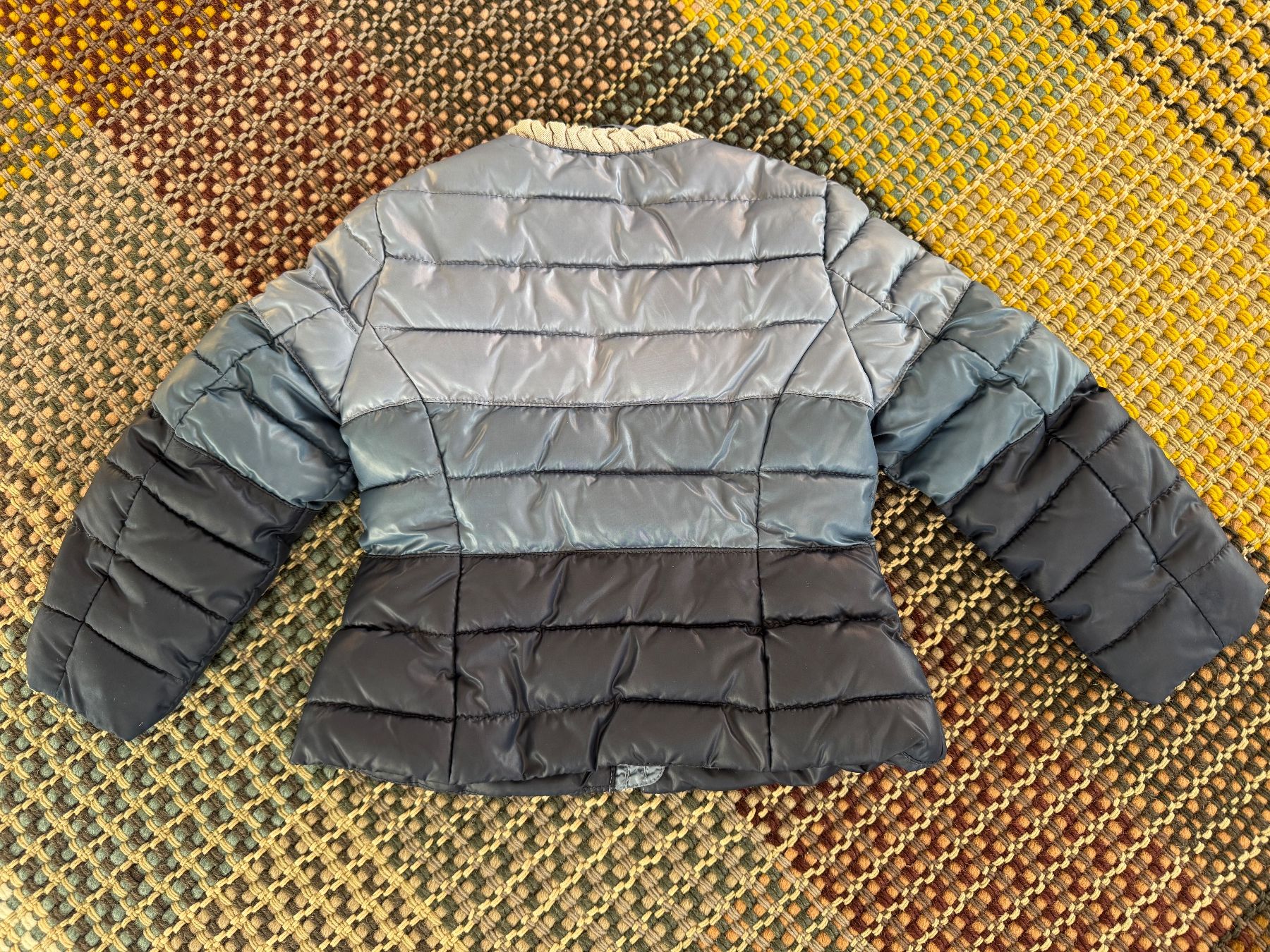 Benetton Jacken & Mäntel: Benetton Steppjacke, Grösse 90, verschiedene Blautöne – Gebraucht aus Pontresina von cumprerevender 2