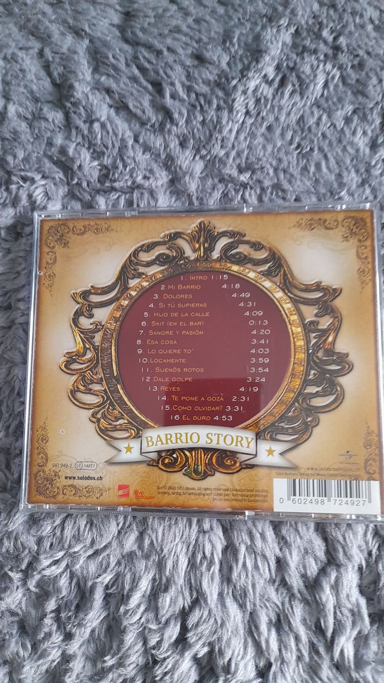 CDs: SOLO DOS    BARRIO STORY   CD – Gebraucht aus Wetzikon ZH von Ramones01 1