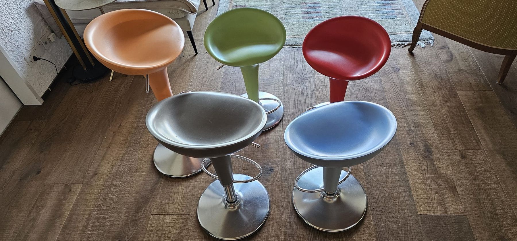 Hochstühle: Designer Barstühle, mehrfarbig  – Gebraucht aus Solothurn von nik_v2ym 3