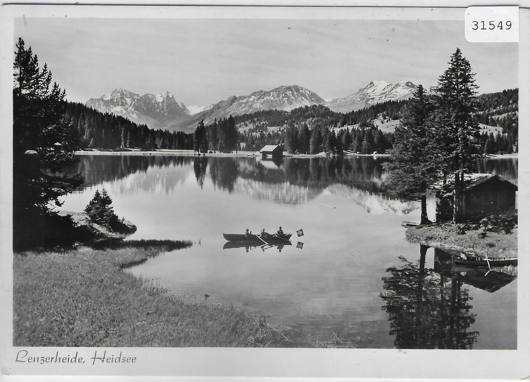 Ansichtskarten: Lenzerheide - Heidsee – Gebraucht aus Ettingen von Kartenplanet