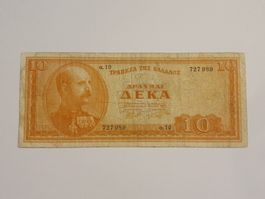 Griechenland 10 Drachmai 1955
