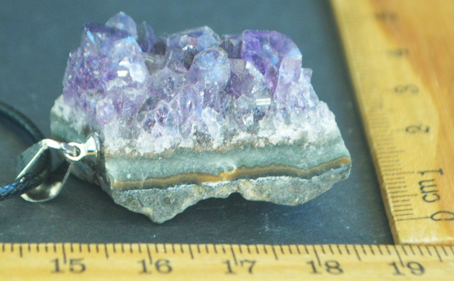 Ketten: Halskette D-436 – Amethyst Cluster – Neu und originalverpackt aus Goldiwil (Thun) von han_v5b7 6