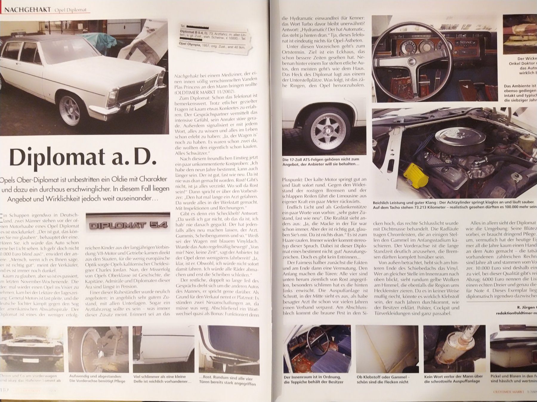 Libri: Bericht Opel Diplomat a.D. – Usato da Bern venduto da micky031