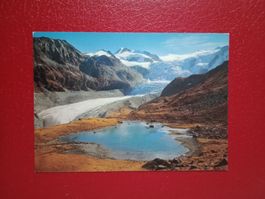 AK Wanderung Bergseen Wallis Lac La Bayenna mit Beschrieb