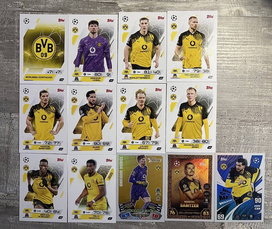 Carte collezionabili: Topps Match Attax Borussia Dortmund – Usato da Effretikon venduto da iph_xb5l
