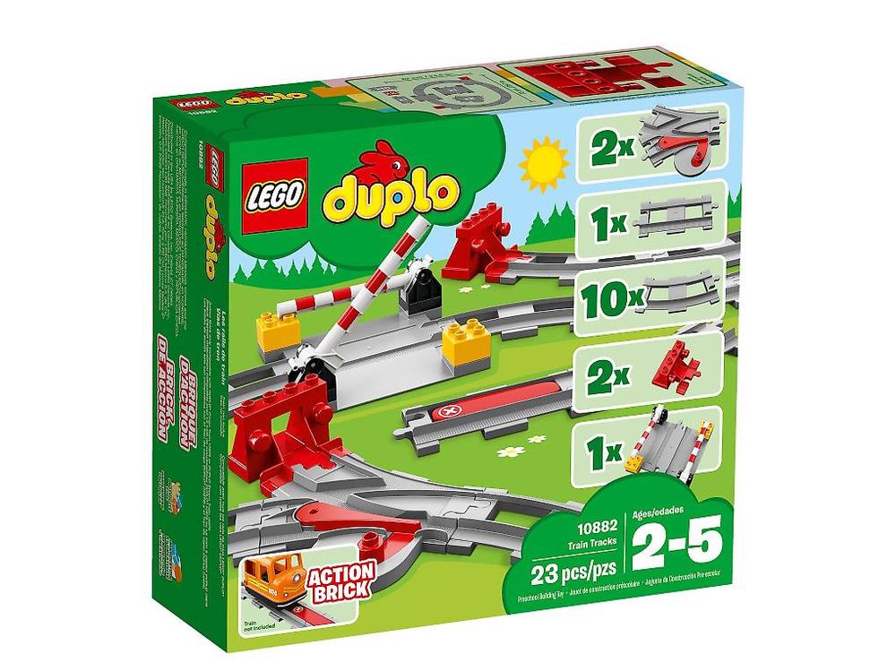 Duplo Jouets: Lego Duplo 10882 Schienen Weichen Bahnübergang – D'occasion à Burgdorf par annalisi 1