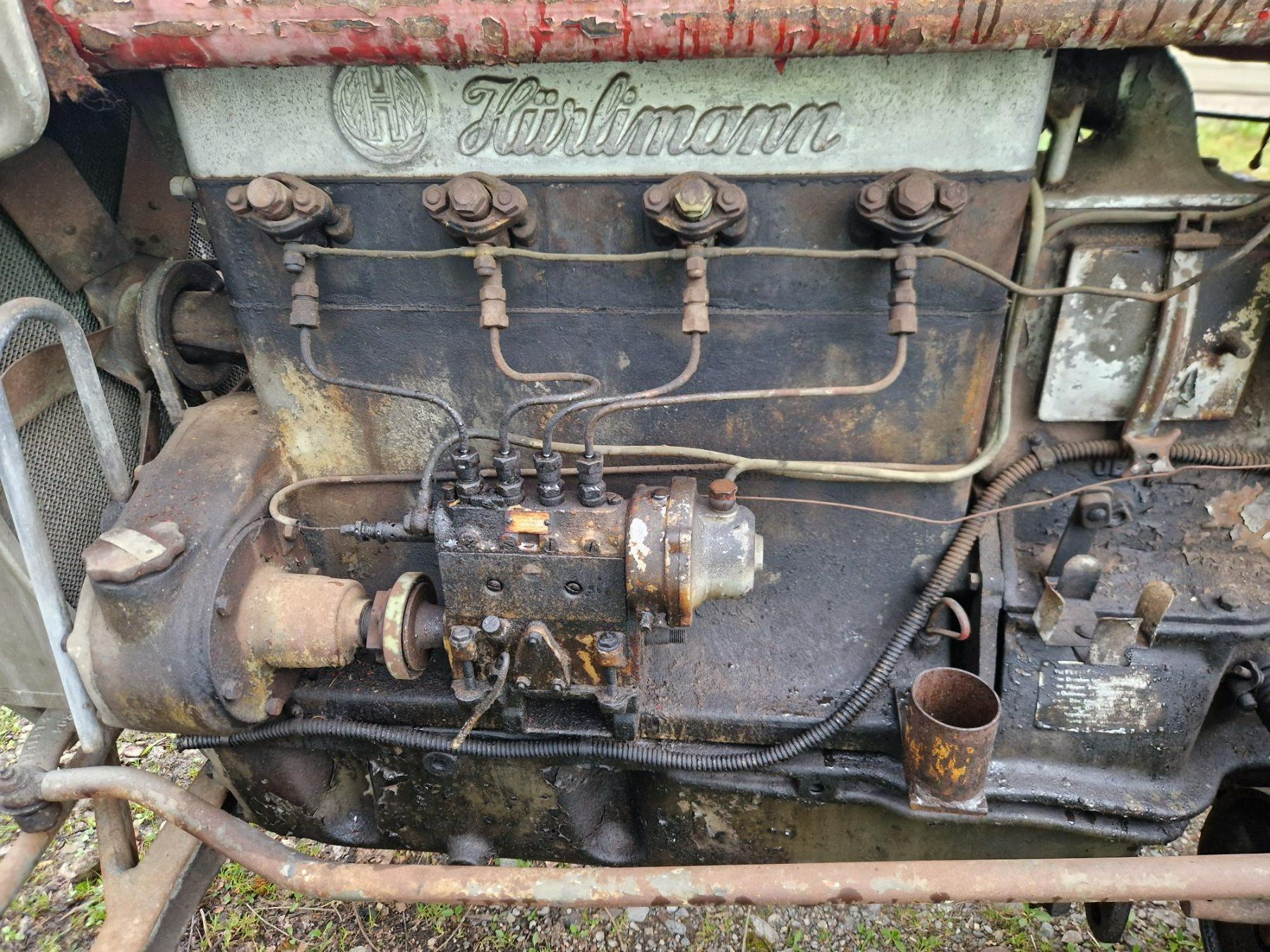 Hürlimann Trattori: Oldtimer Traktor Hürlimann D100 Teileträger – Usato da Dürnten venduto da Bachtel84 5