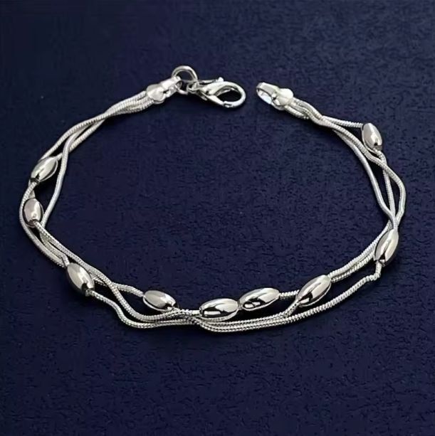 Bracciali & Braccialetti: Elegantes Armband, 925 versilbert – Nuovo (secondo la descrizione) da Grenchen venduto da maretop