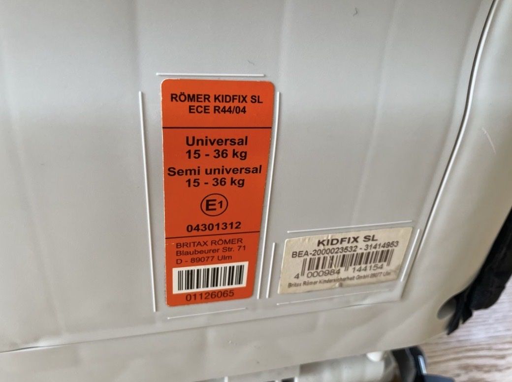 Britax Römer Seggiolini per auto: Kinder-Autositz bis 35 kg Römer Kidfix SL – Usato da Zürich venduto da cls_jgc7 1
