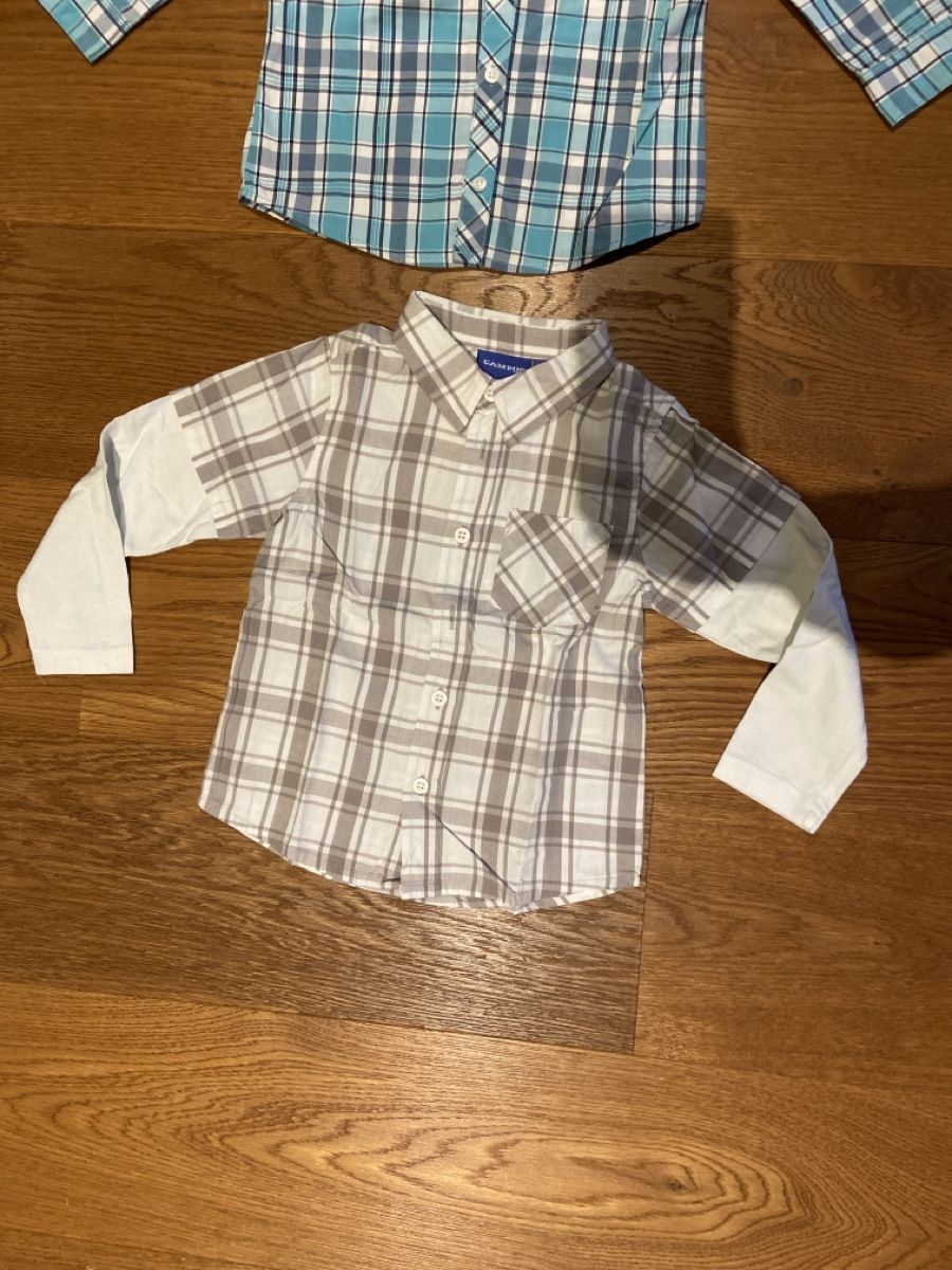 Camicie, T-shirt & Polo: 2 Langarm Hemd Gr. 98 – Usato da Pratteln venduto da Nala78 2